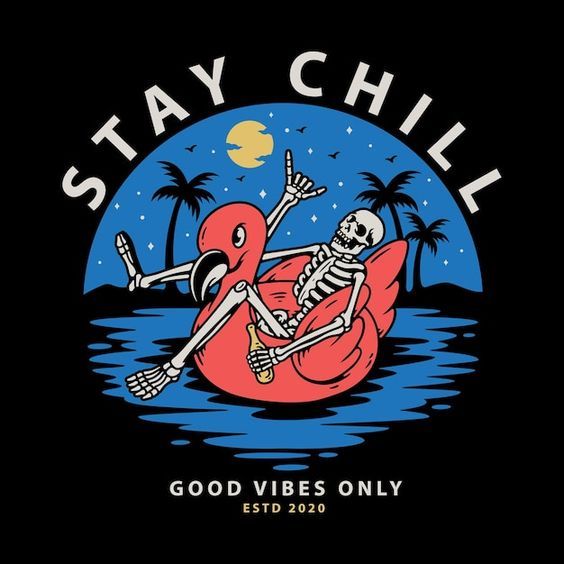 

SABLON DTF STIKER TINGGAL SETRIKA MUDAH DAN PRAKTIS BISA SATUAN - STAY CHILL