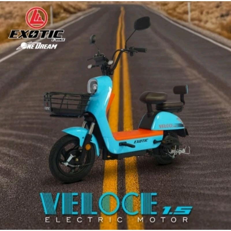 sepeda listrik Exotic Veloce 1.5