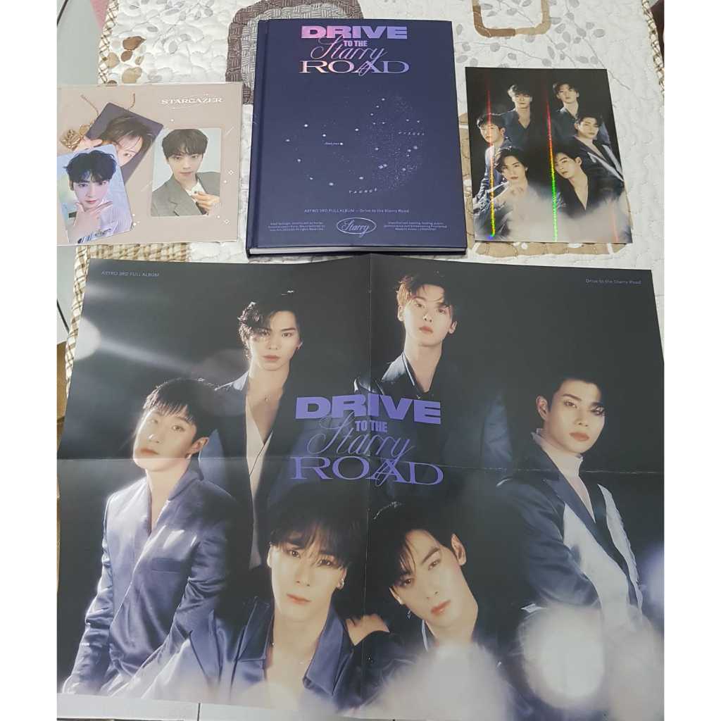 ASTRO - Album ke 3 CD Group Boyband K-pop. (Drive to the starry road)