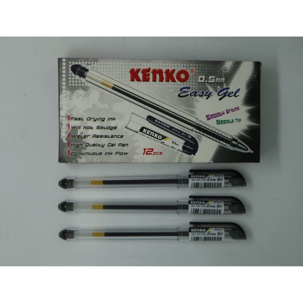 

ART C6H 12 Pcs Pen Kenko Easy Gel