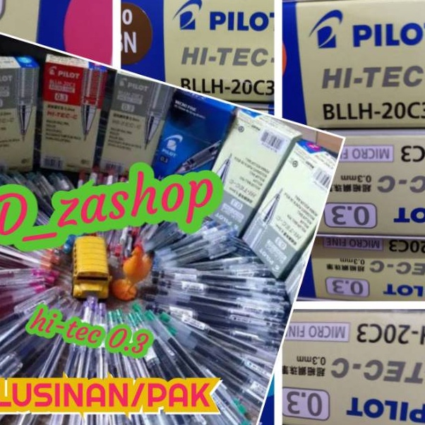 

ART B16T LUSINAN BOLPOIN MAKNA HITEC 3mm 4 25 WRNA WARNI per lusin hitech