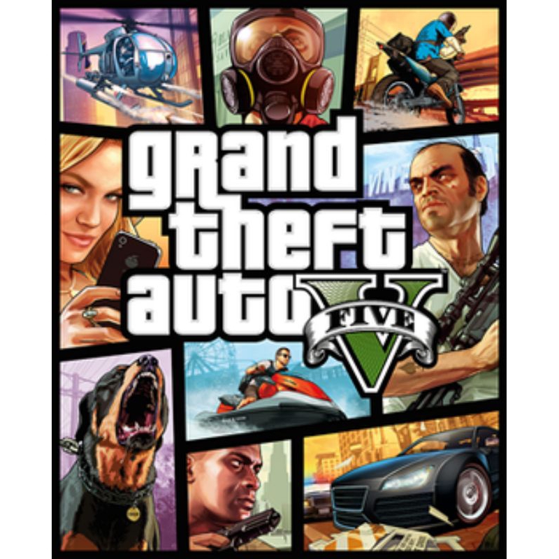GTA V Epic Games 100% Orginal (PERMANEN + BISA ONLINE)