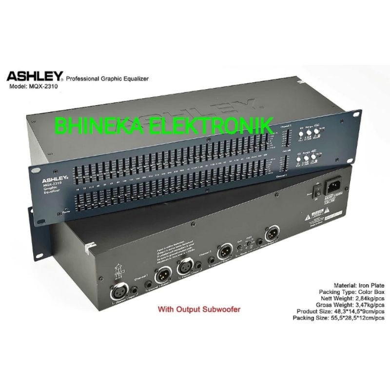 equalizer ashley mqx 2310 original mqx2310