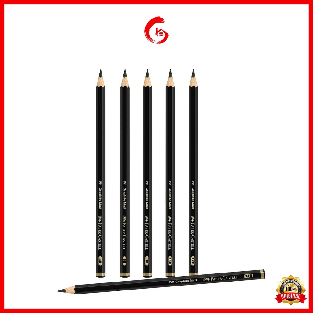 

ART Y43K FABER CASTELL Pitt Graphite Matt SATUAN