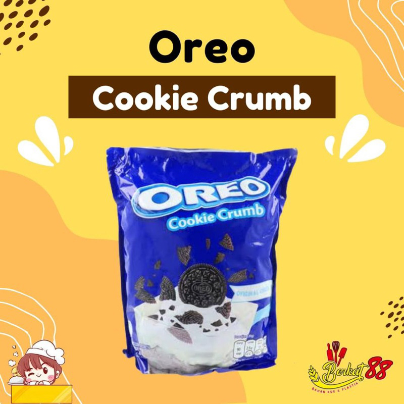 

Oreo Premium Cookies Crumb 250gr (Kemasan Repack)