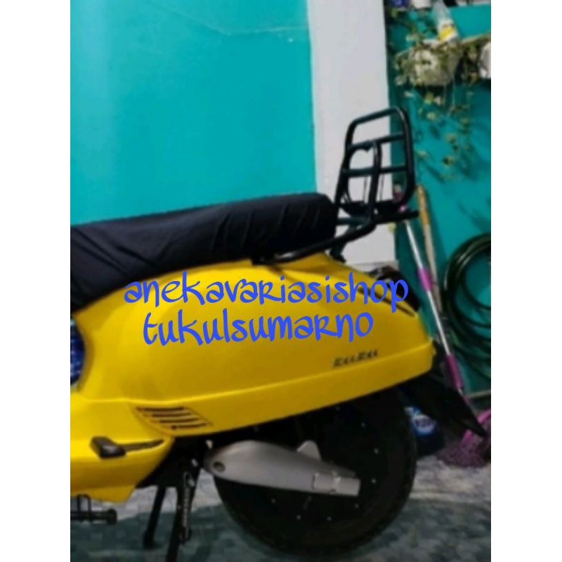 Back Rack  Vespa listrik / aksesoris Vespa