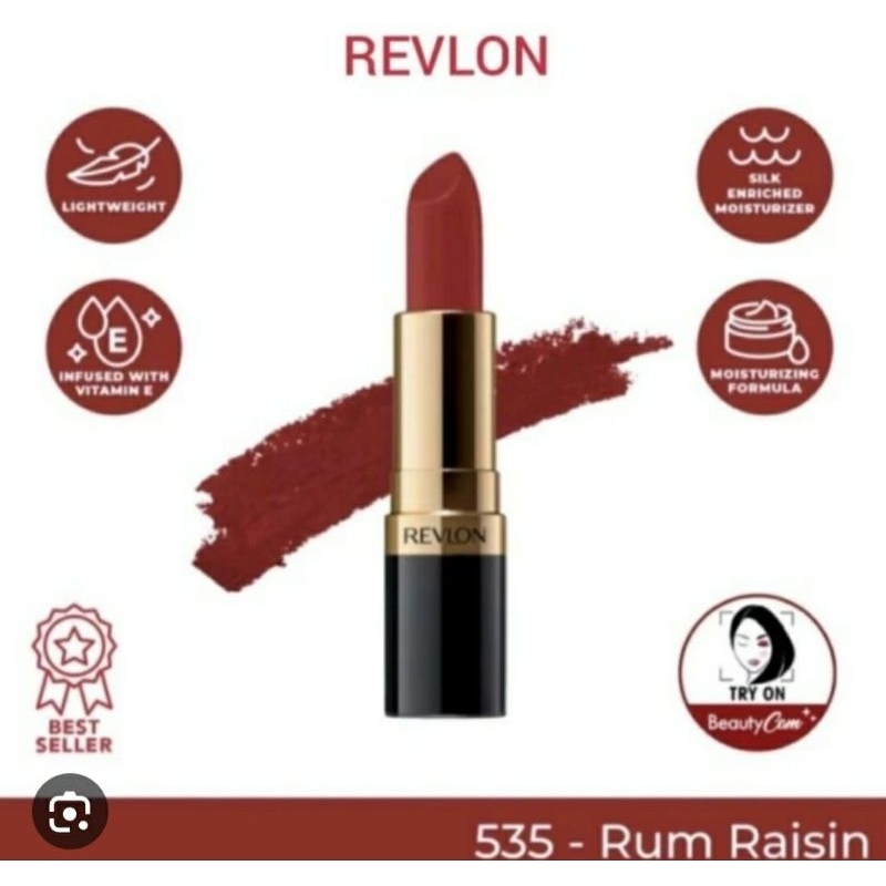 REVLON LIPSTIK SUPER LUSTROUS