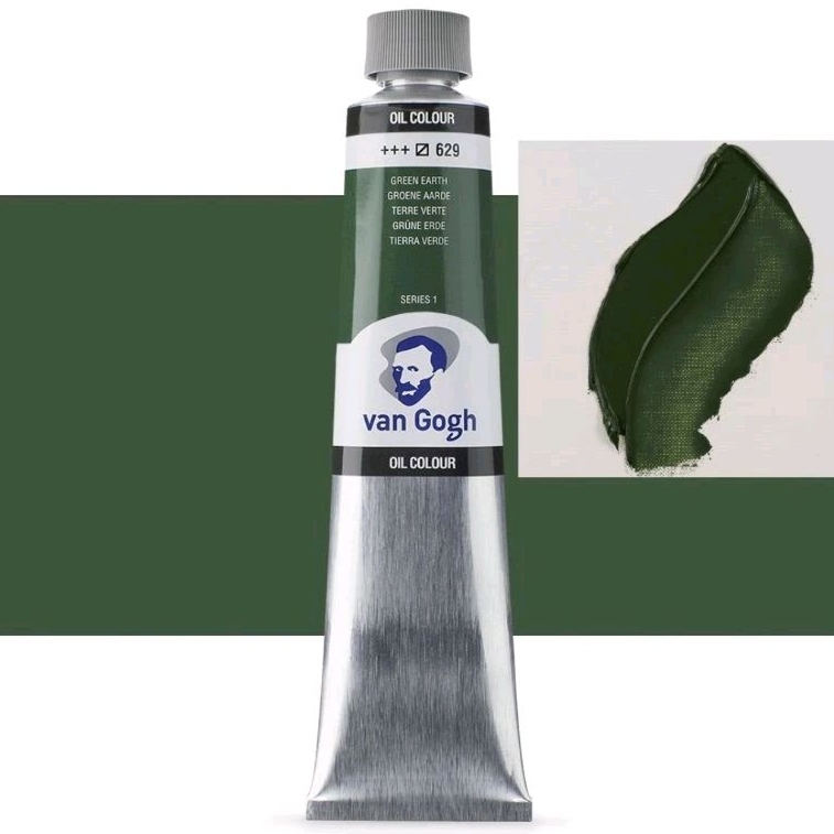 

Cat Minyak Van Gogh Oil Colour 200 ml Green Earth ( Terre Verte )