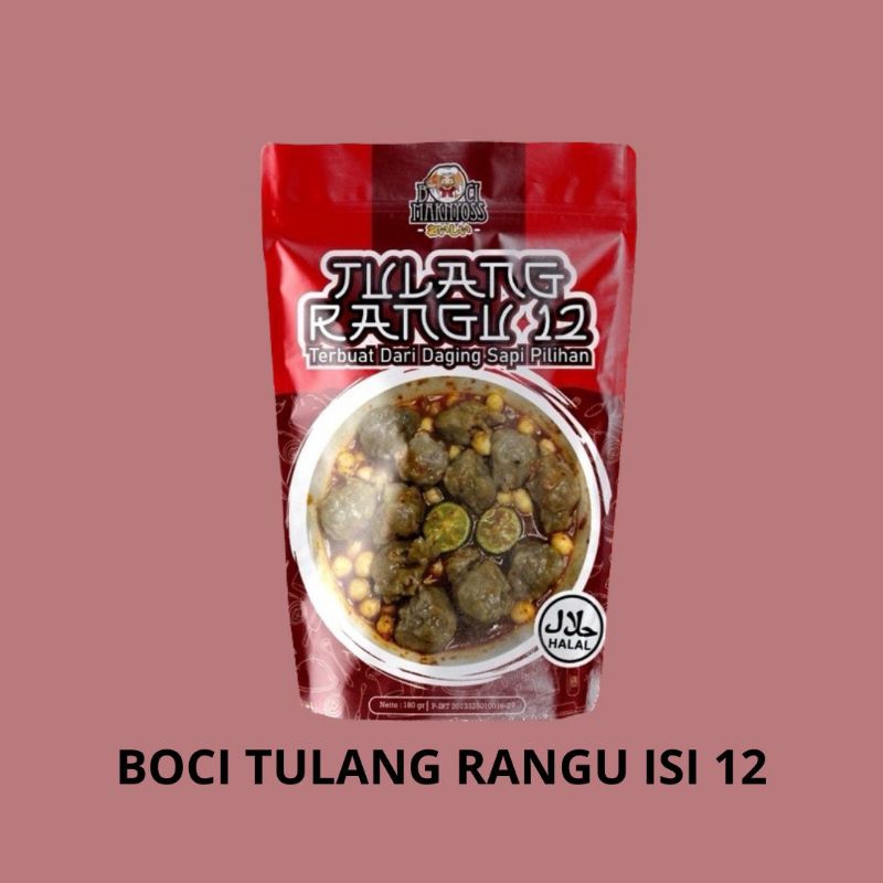 

BOCI MAKNYOOSSS - BOCIRAT TULANG RANGU 12