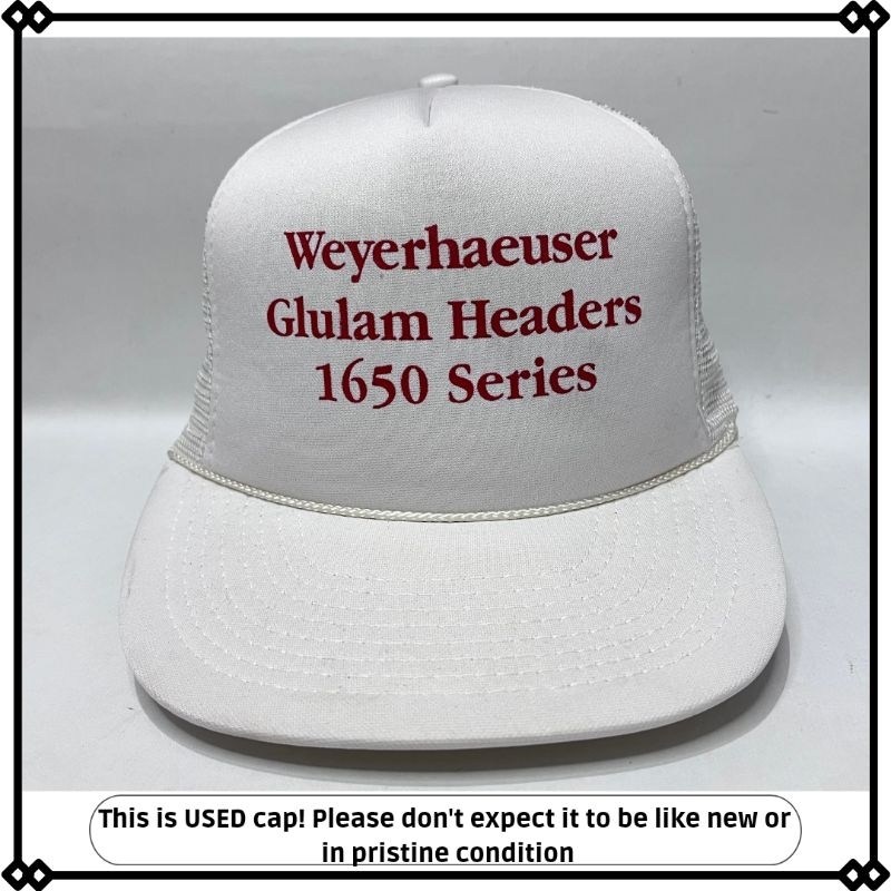 topi trucker jaring vintage second original Ropehat setelan