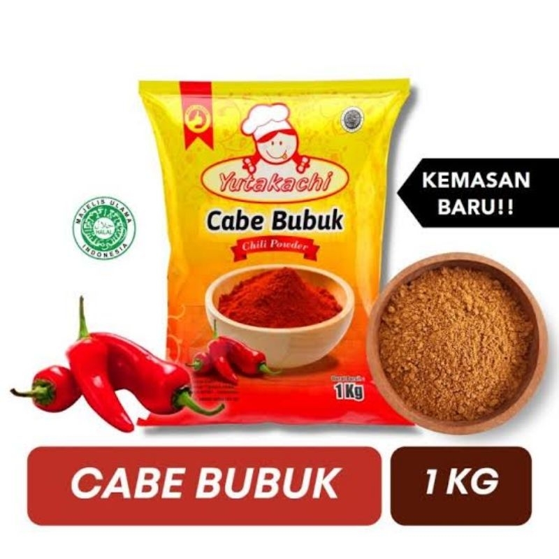 Cabe bubuk india/cabe bubuk yutakachi/cabe bubuk level sedang