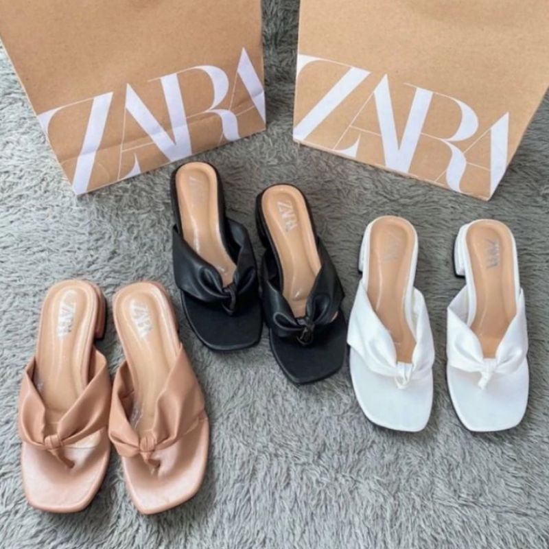 Sepatu Sandal Wanita Zara High Heels 3 cm JP-03