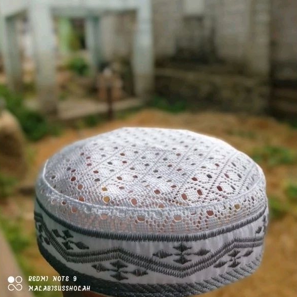 Kopiah/peci hajir marawis, kopiah surut 3 jari ,kopiah jaring lulu
