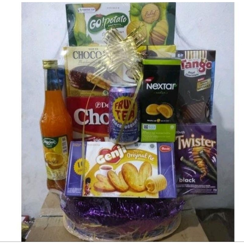 

Parcel Snack Lebaran Terbaru / Hampers Idul Fitri