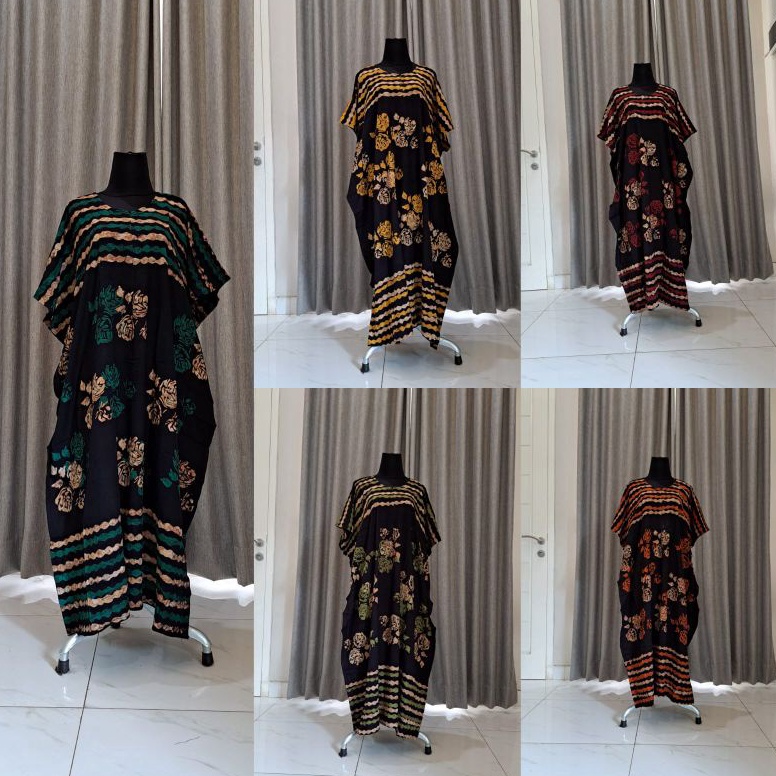 Produk trendyIdI3u8T BatikIsaa Daster Lowo Cap Kanaya Rayon Premium Super LD 15 PJ 12