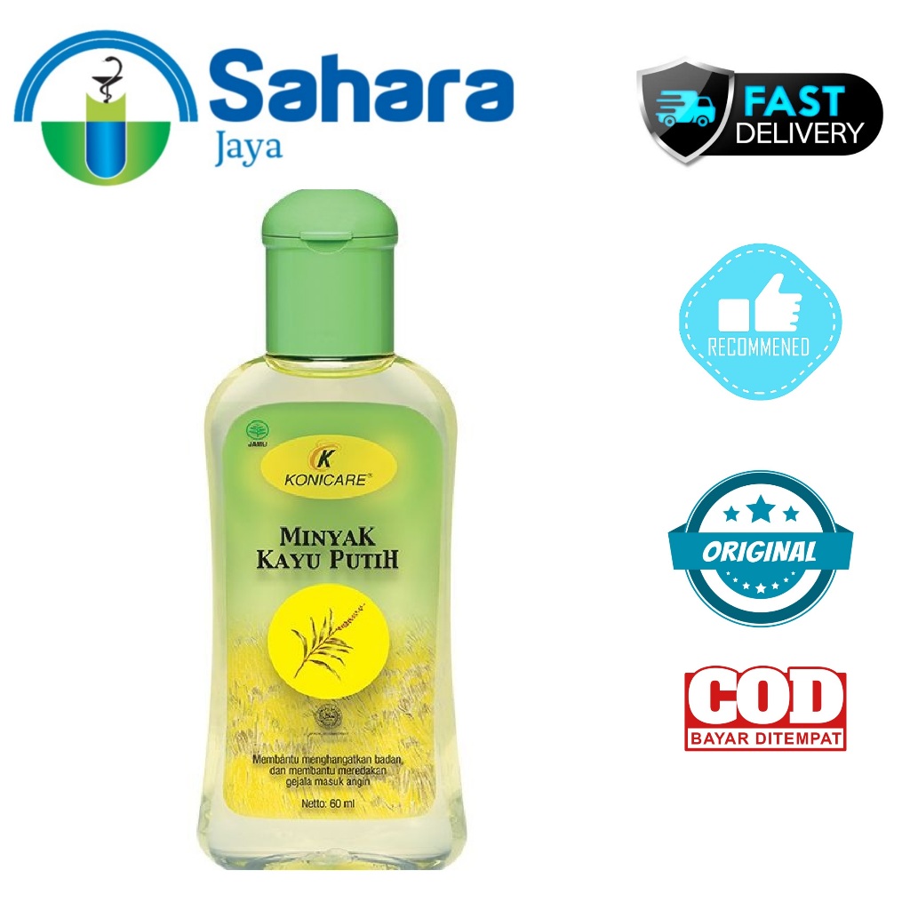 [SJ] Konicare Minyak Kayu Putih 60 ml / MINYAK KAYU PUTIH KONICARE 60 ML