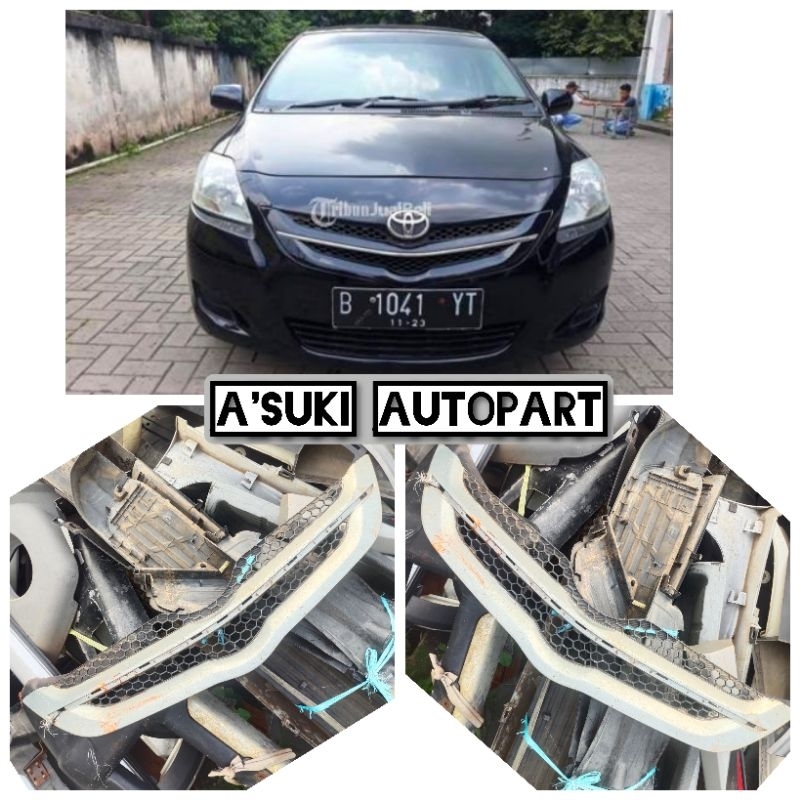 base grill bemper vios gen 2 2008-2010