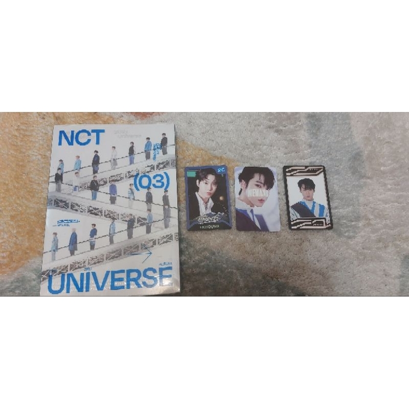 ALBUM NCT UNIVERSE 2021 PHOTOCARD OFFICIAL NCT UNIVERSE TRADING CARD DOYOUNG