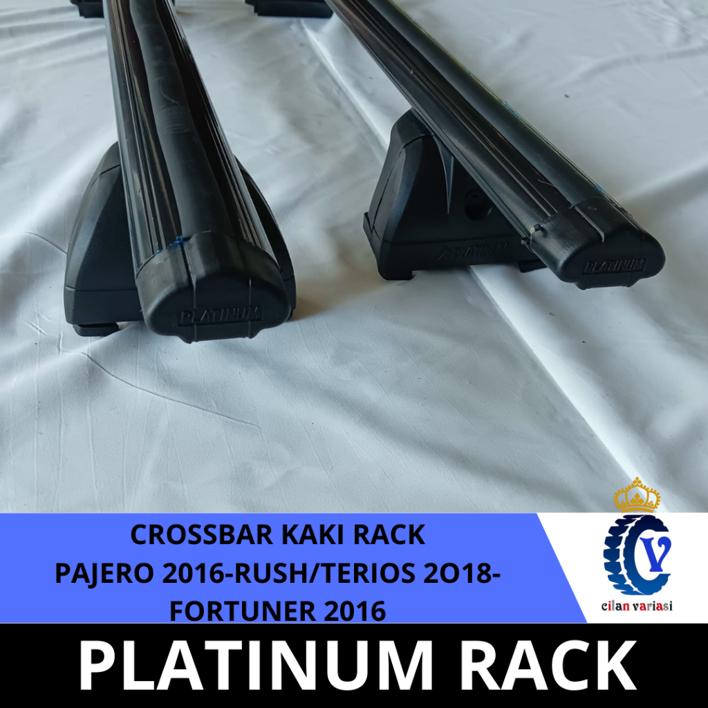 Cilan Variasi - Crossbar Kaki Rack Palang RUSH/TERIOS 2018-FORTUNER-PAJERO 2016
