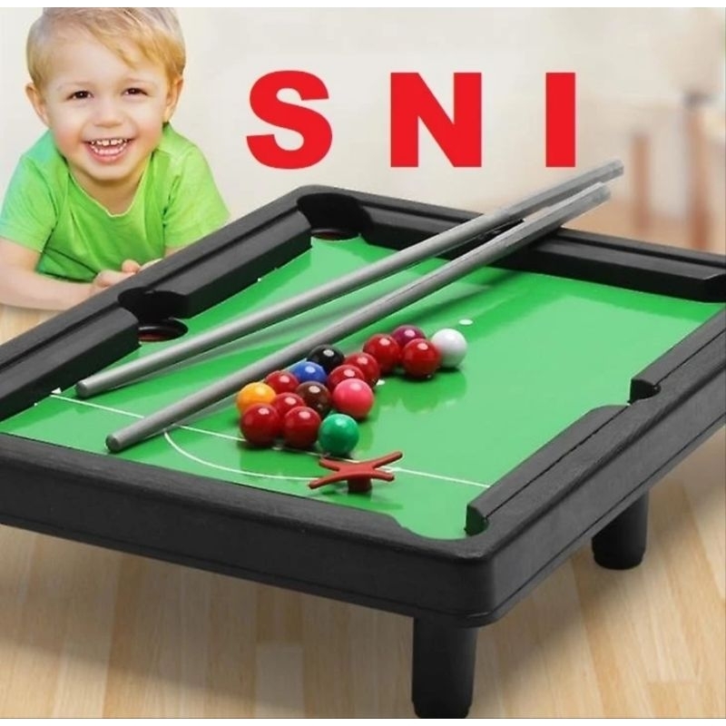 Mini Snooker Mini Billyard Mainan Billyard Meja Mini