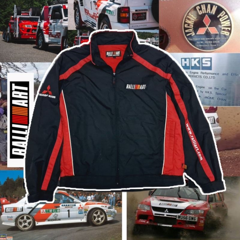 jaket ralliart vintage