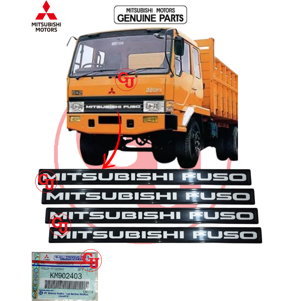 EMBLEM MITSUBISHI FUSO  MITSUBISHI FUSO PS190, PS220  KM902403