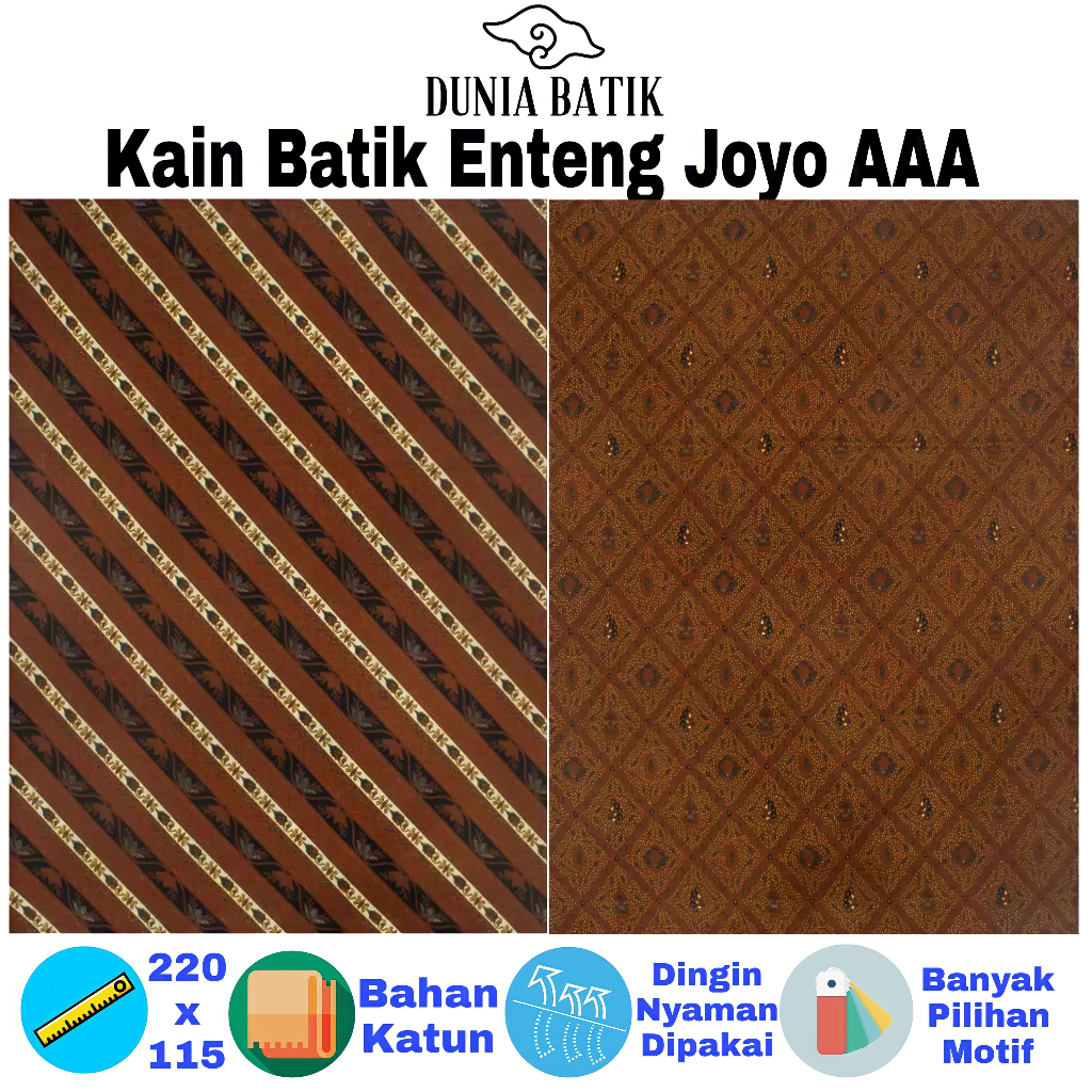 Kain Batik Enteng Joyo AAA Kain Batik Modern Macam-macam Motif Kain Batik Murah Kain Batik By Unggul