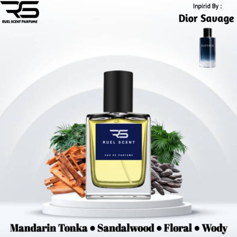 PARFUME DIOR SAUVAGE RUEL SCENT