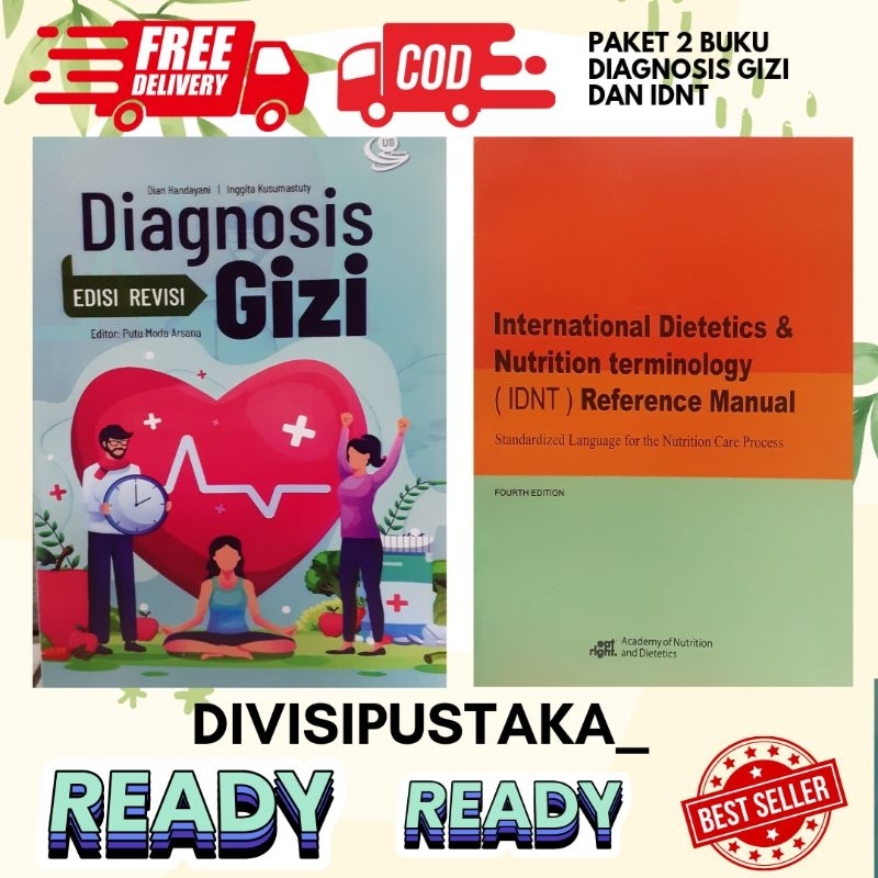 Paket 2 Buku Diagnosis Gizi Dan IDNT