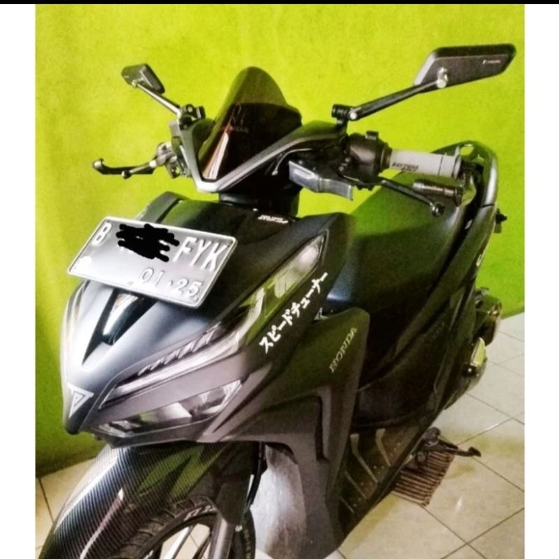 Visor variasi vario 160 new CBS/visor vario 160 CBS new plus double tape