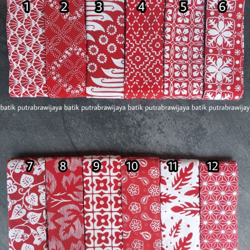 Kain Batik Cap dan Embos Pekalongan Putrabrawijaya Kain Batik Grosir Murah Halus Adem Wanita Kece