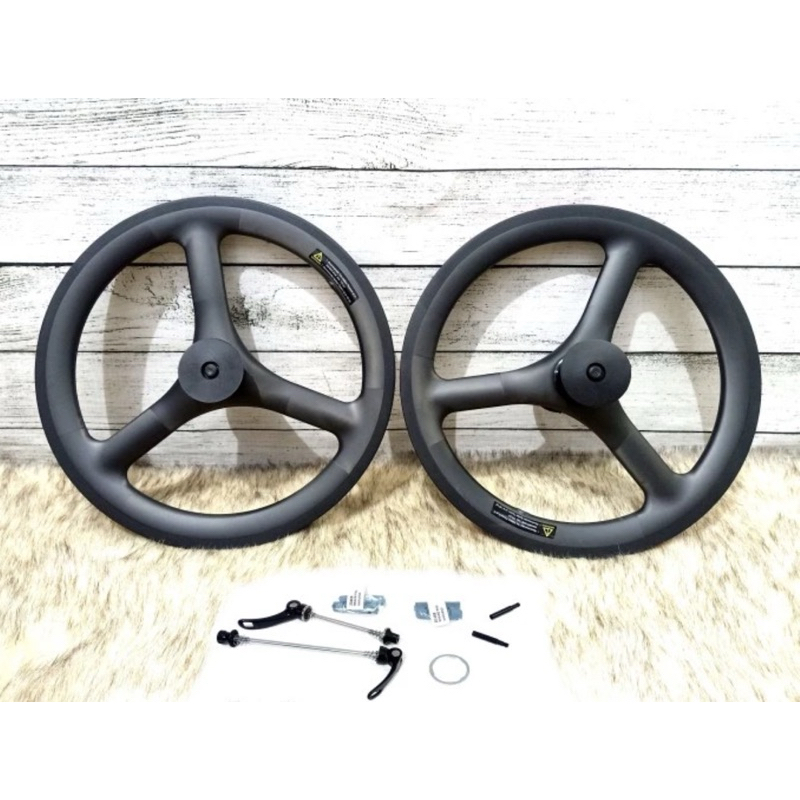 L. Wheelset 3Spoke Carbonician Fnhon UD MATT