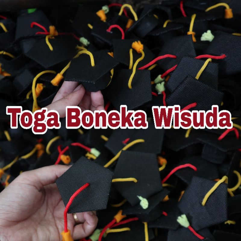 Promo Toga Boneka Wisuda ukuran kecil Yang Untuk Buket