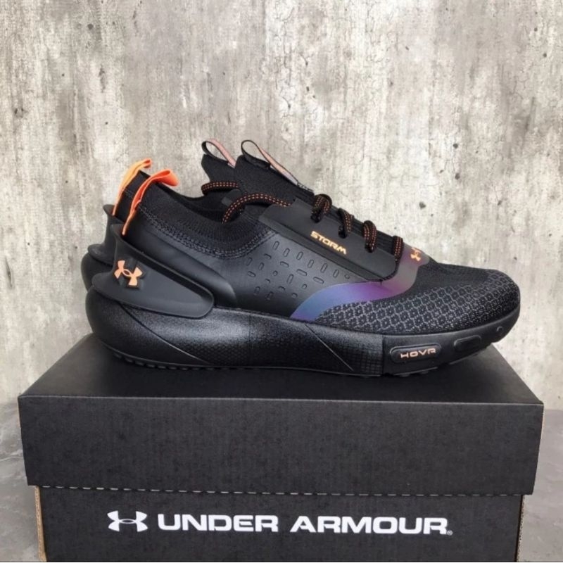 Sepatu UA Ph4ntom 3 Storm - Black Orange