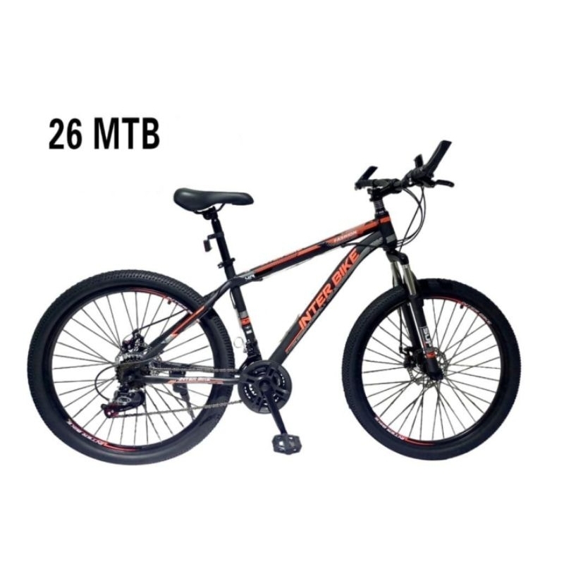 PROMO Sepeda Gunung Interbike MTB 26 3x7 speed SHIMANO X Atlantis X Inter bike