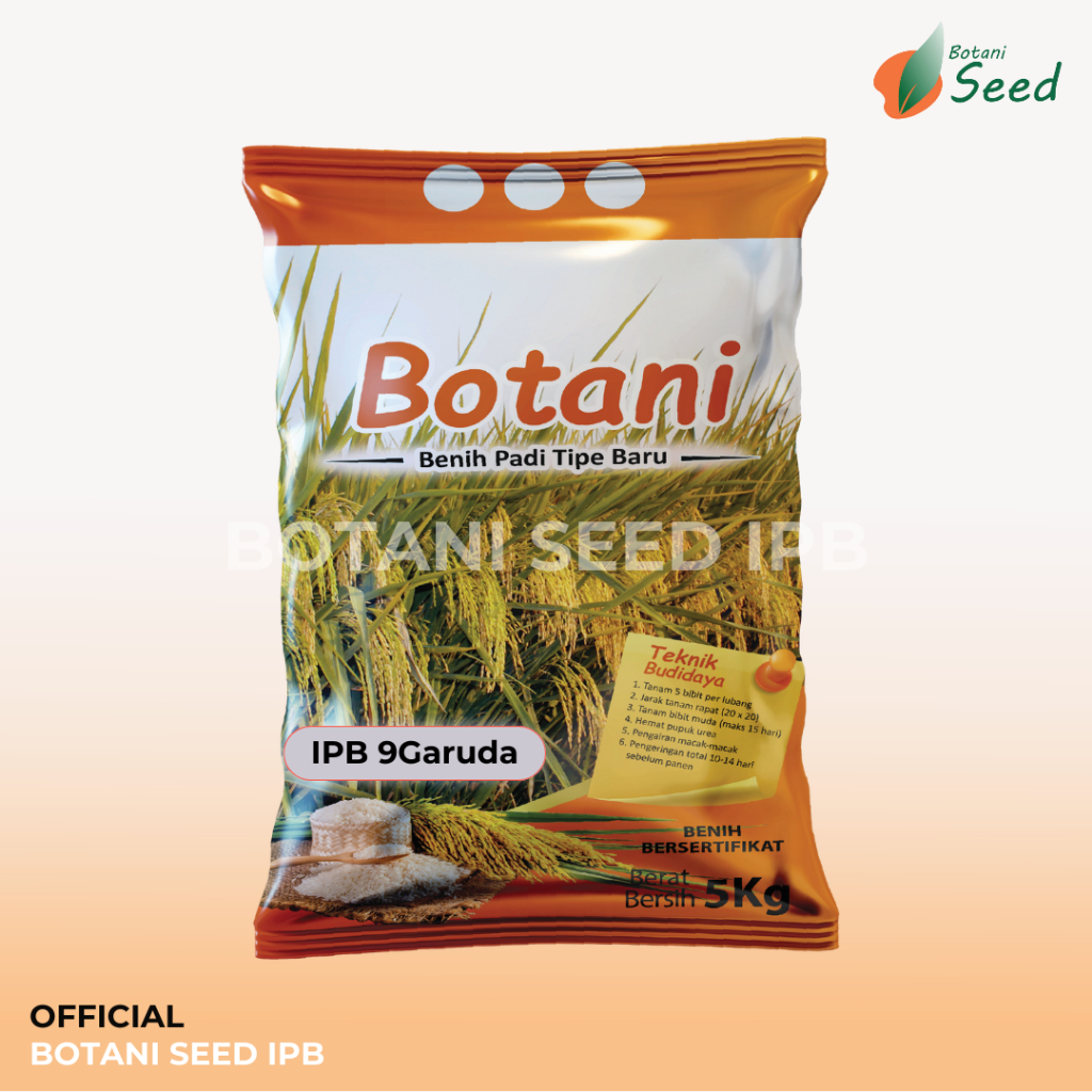 Benih padi IPB 9G 5Kg original botani seed IPB