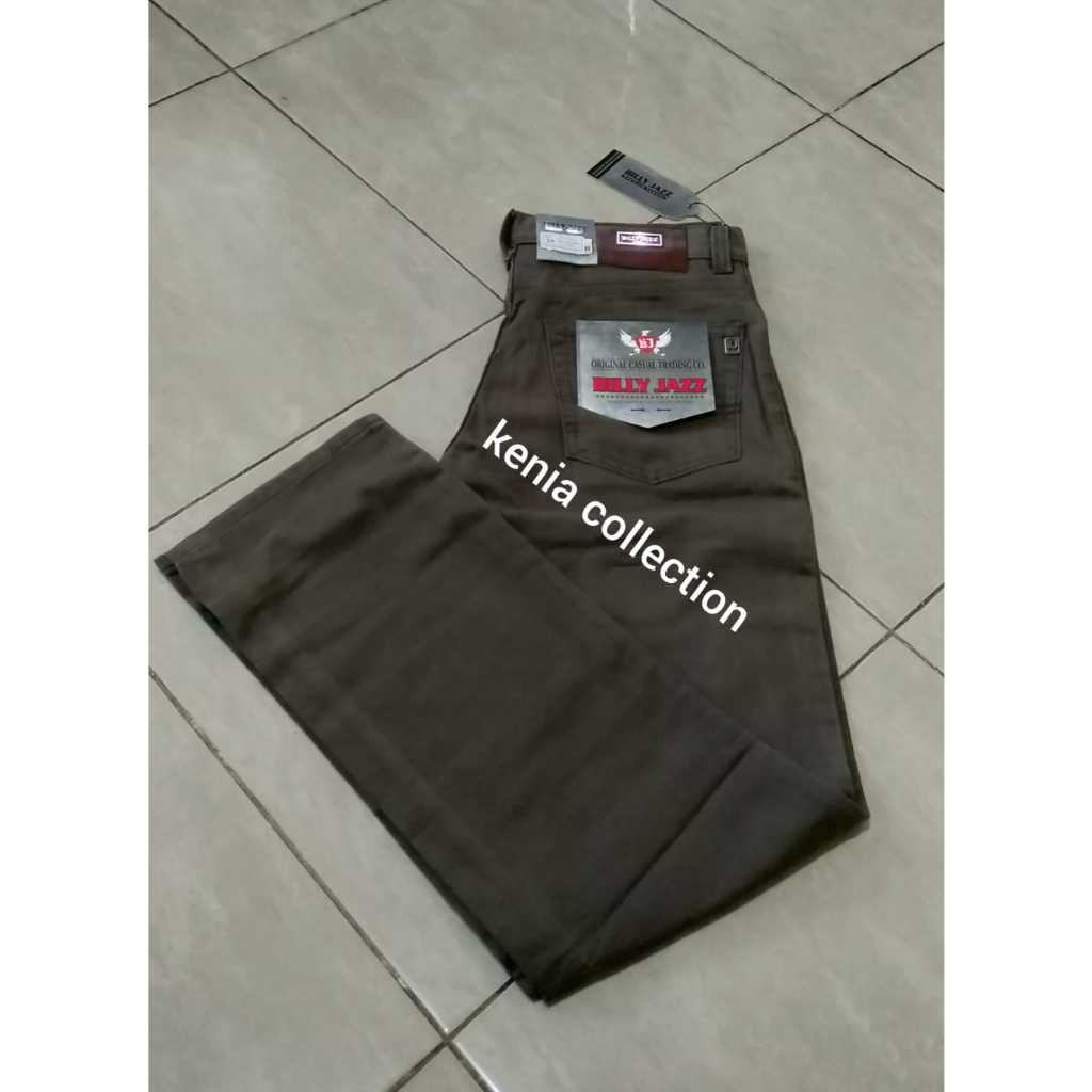 celana bahan kanvas pria_ Billy Jazz