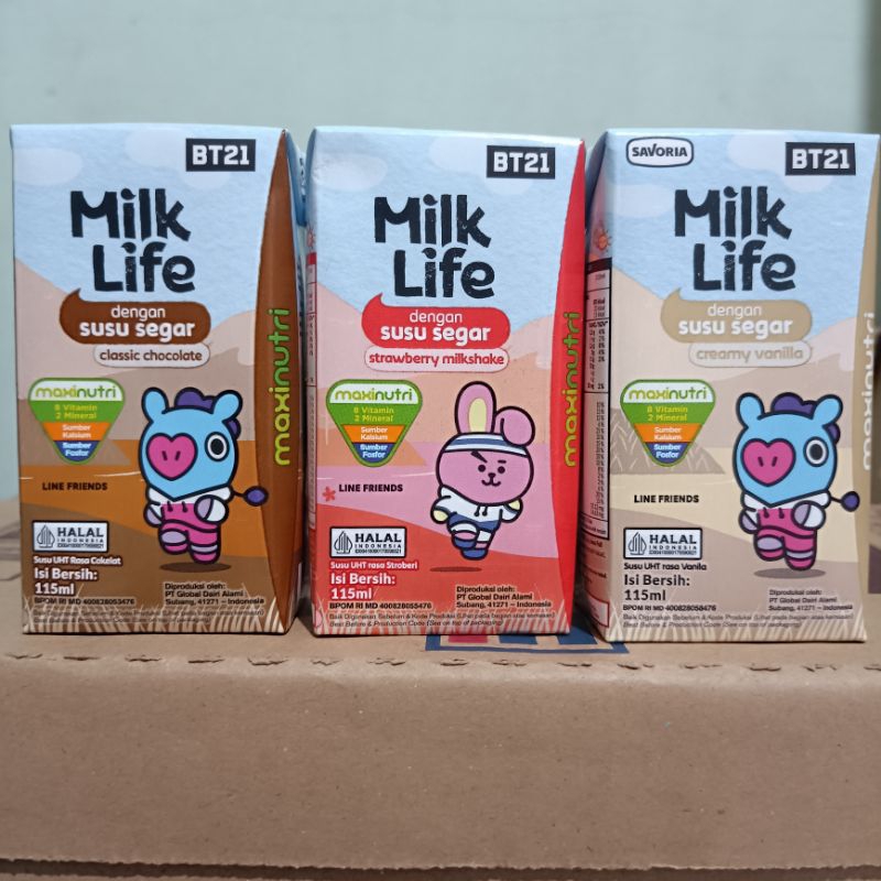 

Milk Life susu UHT 115ml vanila coklat strawbery bisa ekspedisi