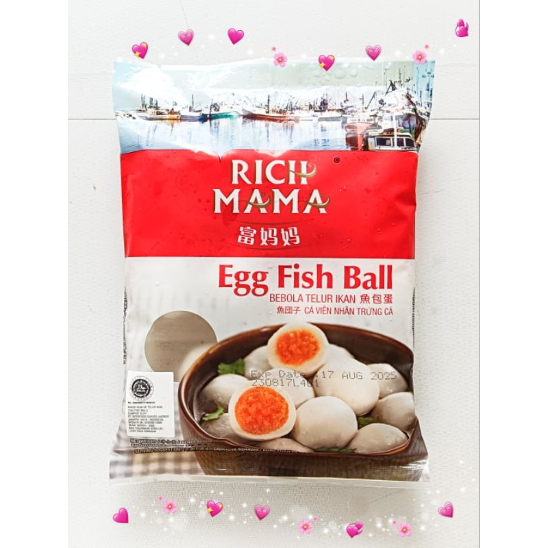 

EGG FISH BALL RICH MAMA BAKSO IKAN TELUR ASIN/HOT POT/STEAMBOAT