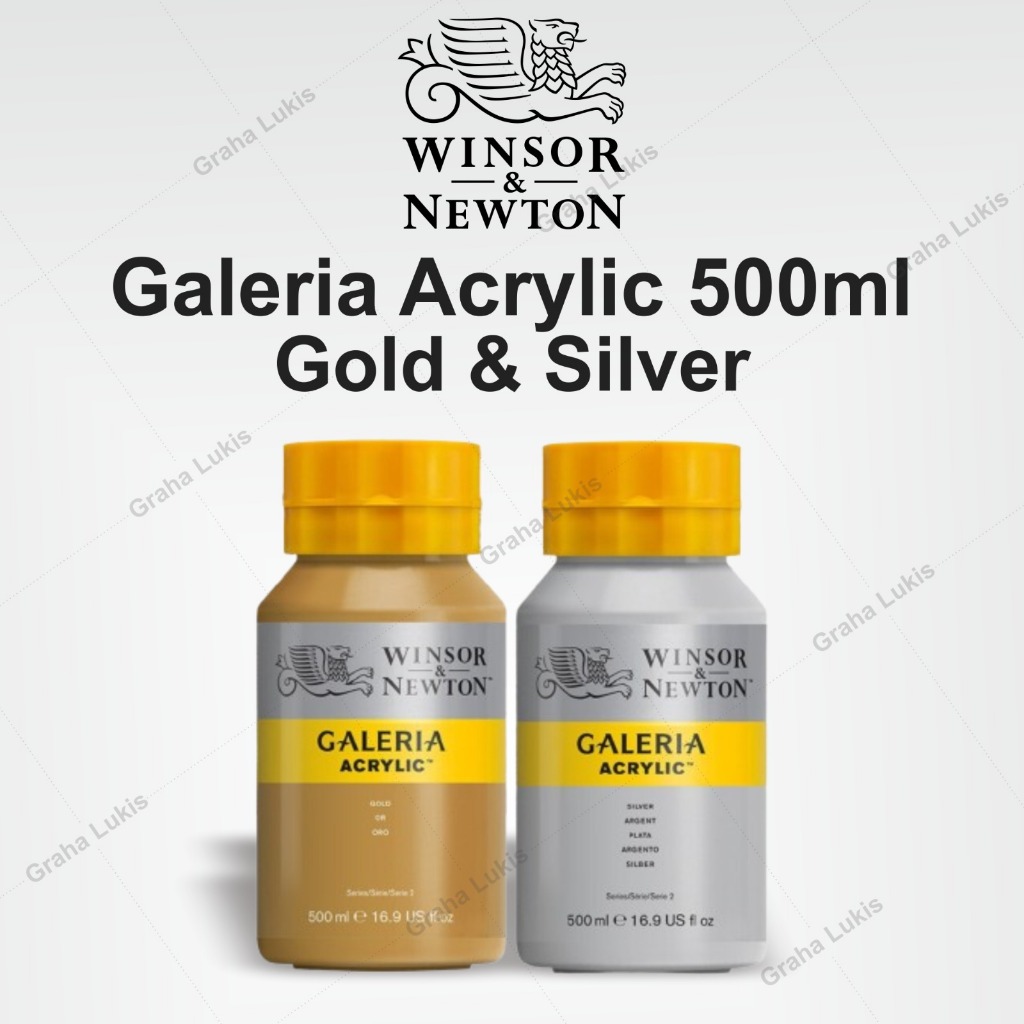 

Winsor & Newton Galeria Acrylic 500ml Gold / Silver
