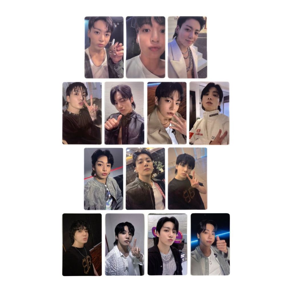 [sharing] BTS Jungkook Album - GOLDEN Photocard Benefit ( Weverse Reg SET / Weverse Early SET / Weve