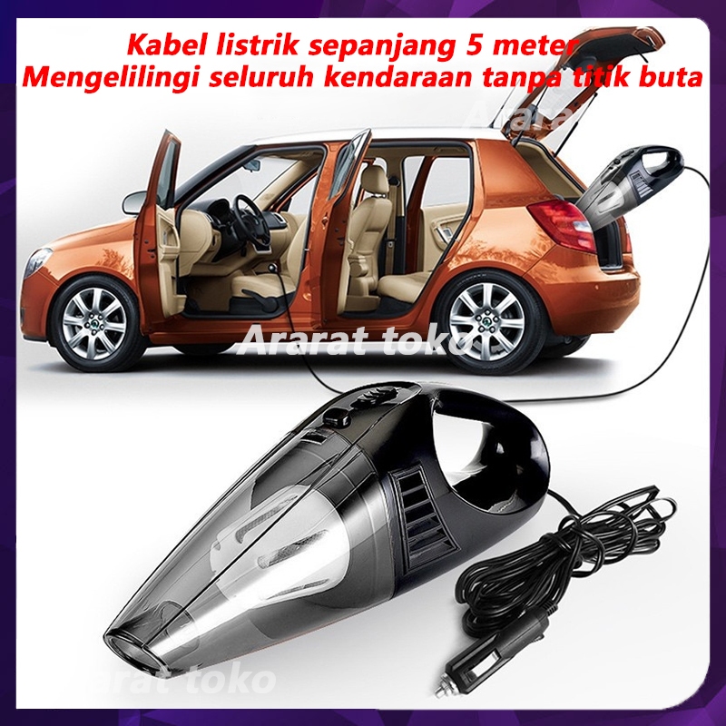 Wireless Vacuum Cleaner Penyedot Debu Kuat 7000PA Portable Mini Penghisap Debu Tanpa Kabel Rechargea