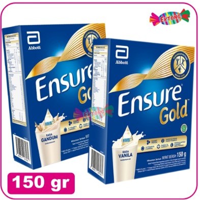 

PROMO !!! Ensure Gold HMB Vanila 150 g - Nutrisi Dewasa Rendah Laktosa