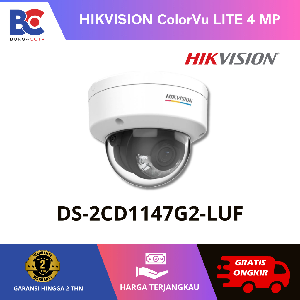 IP Cam HIKVISION 4 MP DS-2CD1147G2