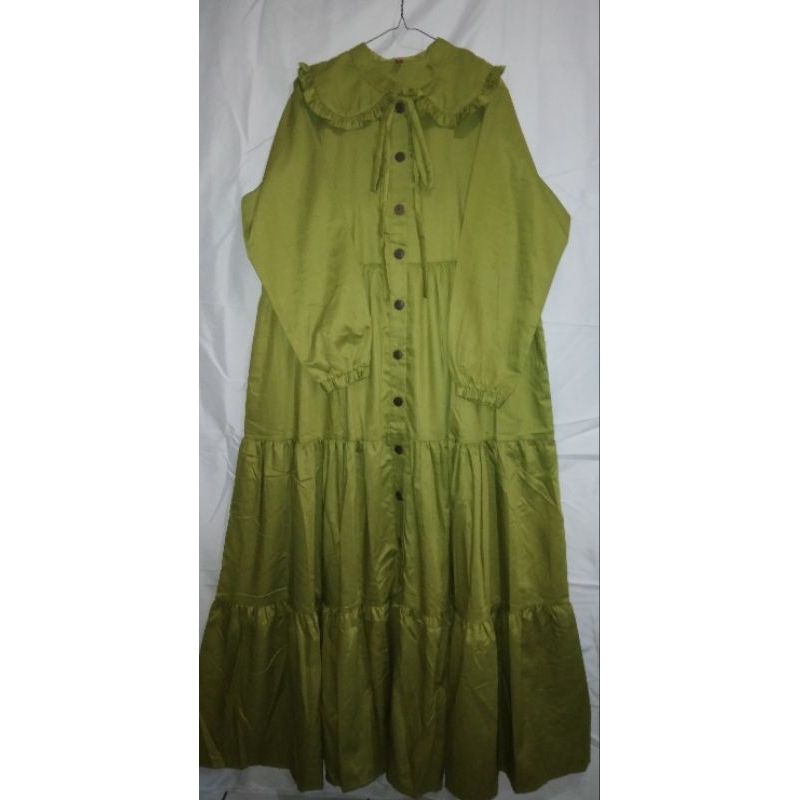 Gamis Jumbo Bahan Katun Toyobo Premium Murah