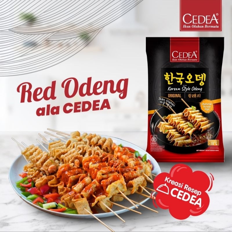 

Odeng Eomuk Fish Cake Cedea All Varian 500 gr