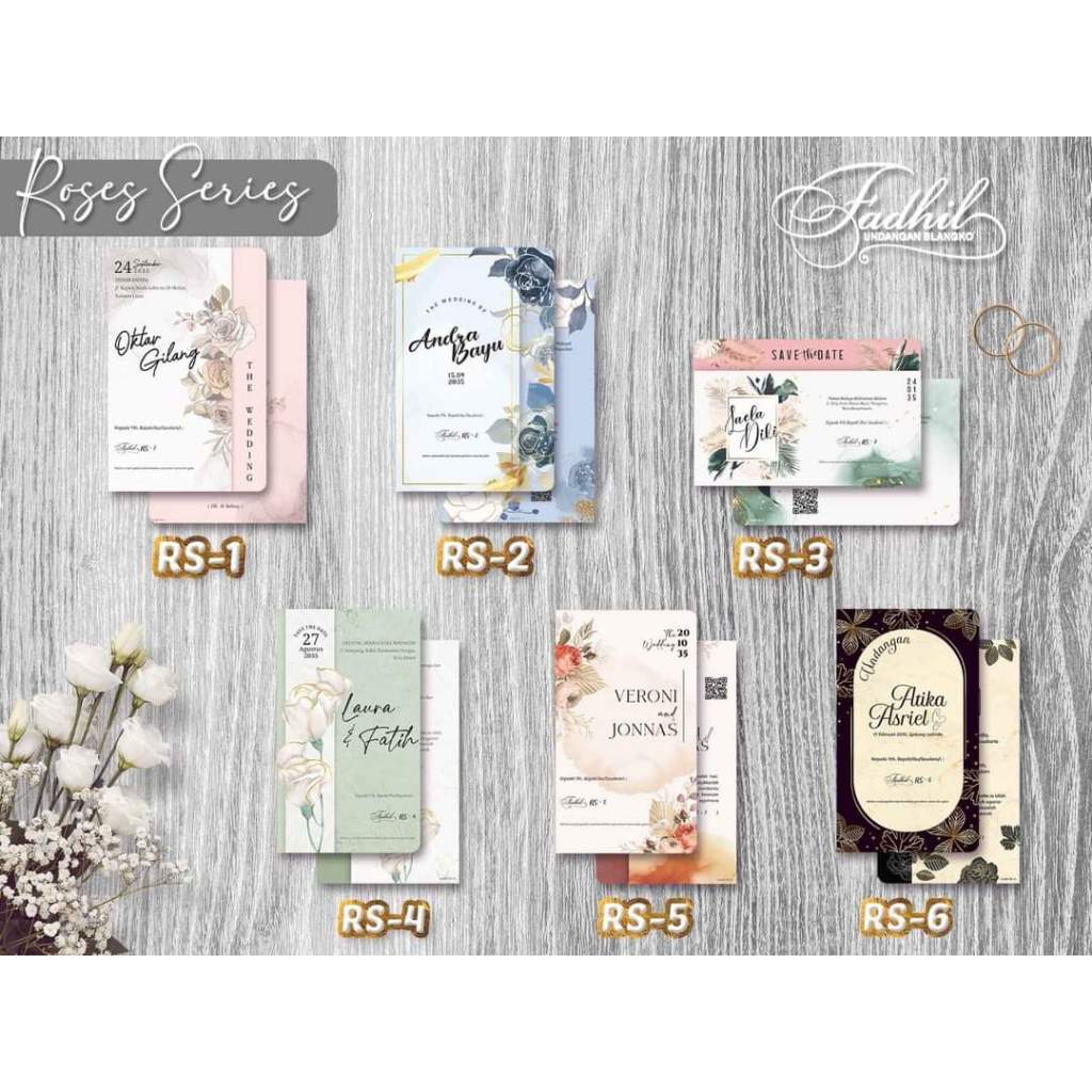 JAVASTORE | UNDANGAN FADHIL ROSES