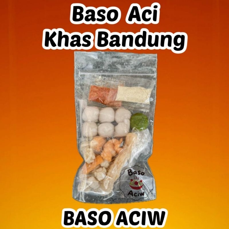 

Baso Aci instan Home made/ baso Aci instan khas bandung / baso Aci / baci / boci