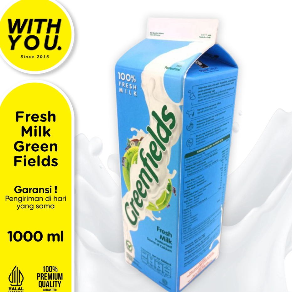 

FXFW928 Jangan Sampai Kehabisan Greenfields Fresh Milk Susu Pasteurisasi 1ml