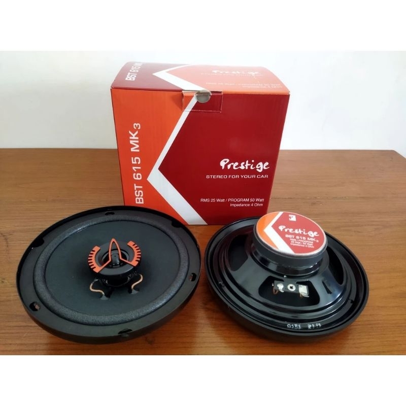 Speaker Coaxial Speaker Mobil 1 way 6 inch Frestige  BST-1614 Mid Vokal
